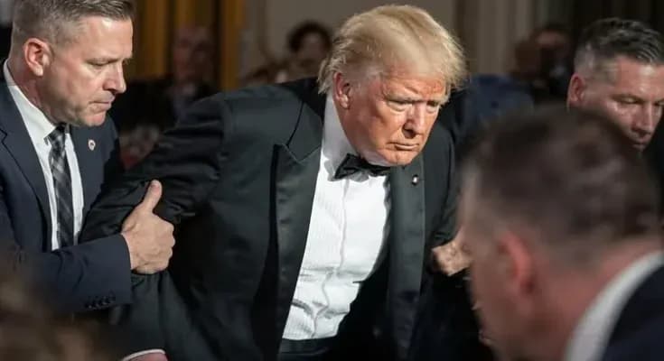 (-) BREAKING NEWS!! Shock in D.C.: President Donald Trump Shot AGAIN