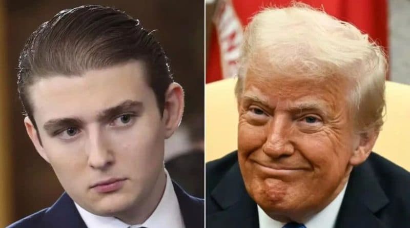 (-) BARRON TRUMP ADMITS THAT HE TESTED POSITIVE FOR… - darafreshnews.com