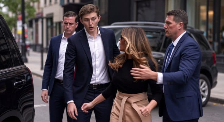 🚨Iranian Regime Unleashes Chilling Video Targeting Melania, Barron